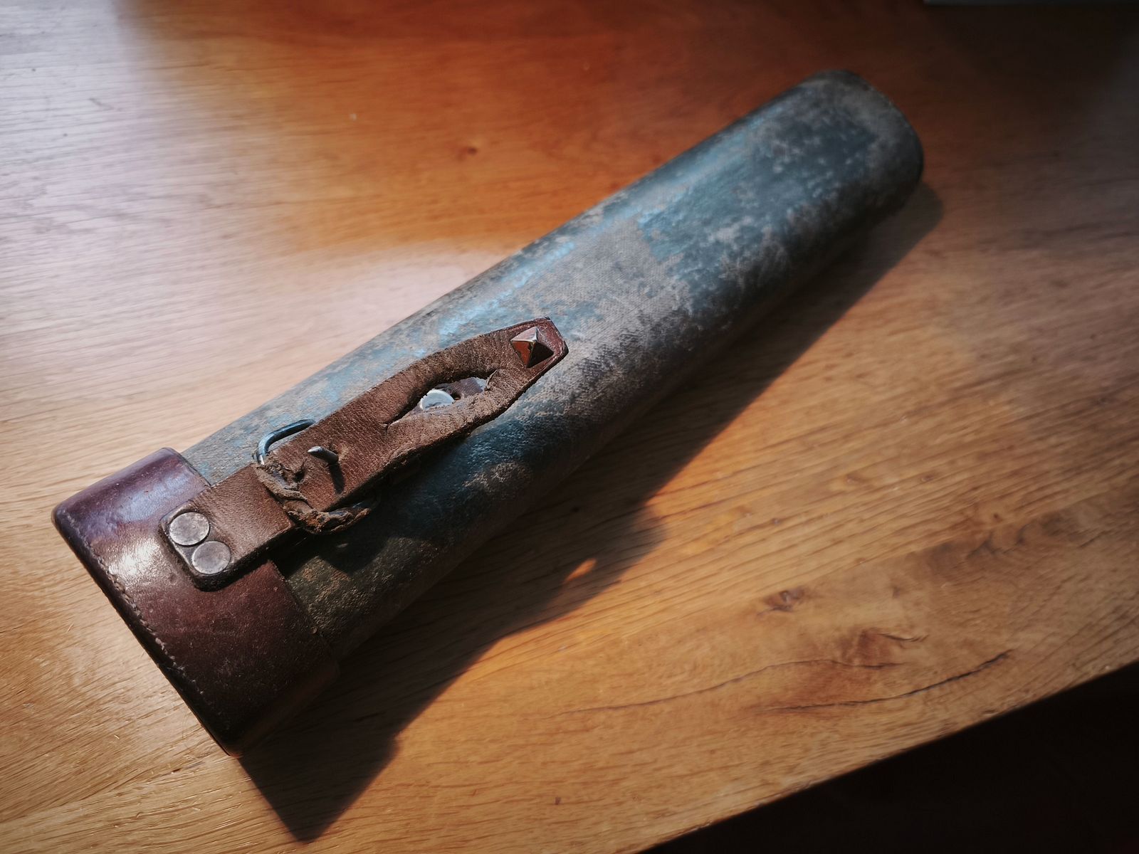 Goerz Berlin scope sniper scope case container scope ZF scope 1WK 2WK WW2 WK2 WK1Wehrmacht, imagen 1 de 7