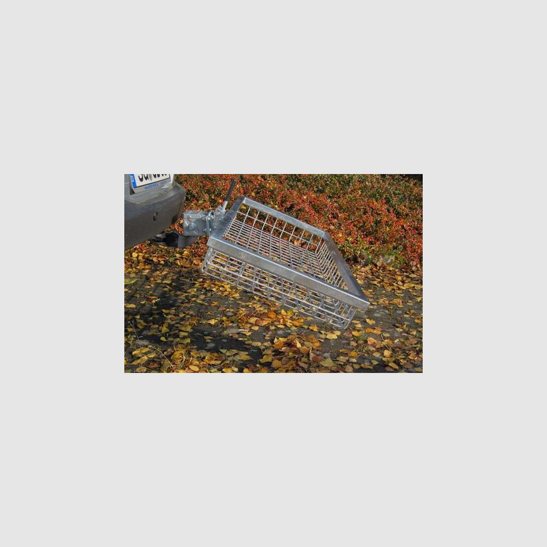 Hecktransporter Deluxe absenkb., 1000x500x125 mm (Edelstahl), Bild 1 von 2