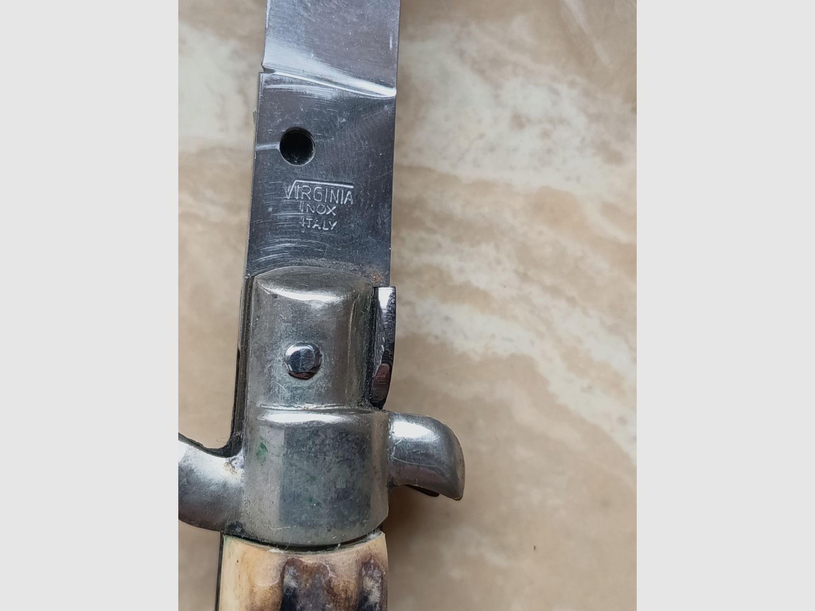 Jagdmesser / Klappmesser Virginia INOX - 70er Jahre