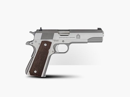 Springfield Armory 1911 MIL-SPEC PISTOL, .45 ACP, 5“, SS