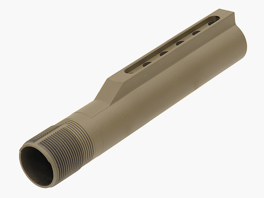 UTG PRO AR15 6-Position Receiver Extension Tube, Mil-Spec, FDE Cerakote