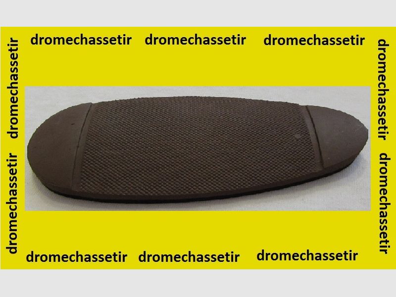 Piastra di calcio anti-recoil spessore 9mm, marrone, immagine 1 di 3