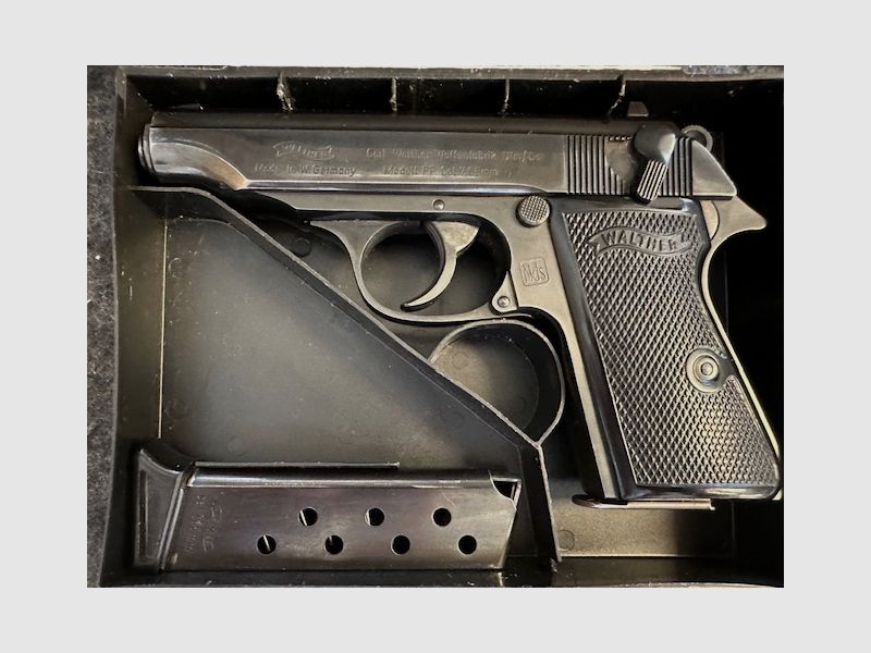 Walther PPK 7,65Browning inklusive 2 Magazinen