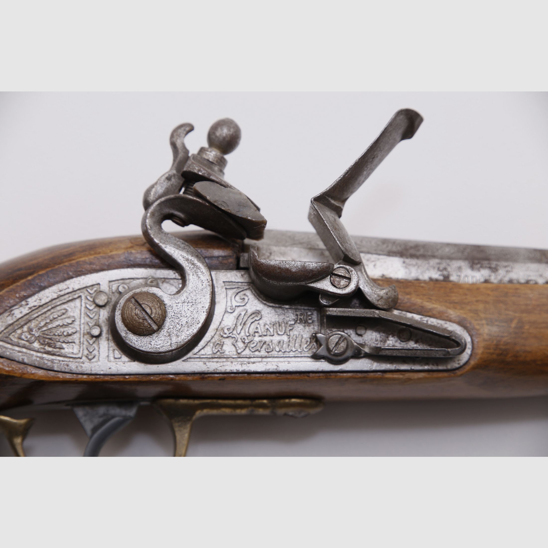 Historische Steinschloss Pistole „Manufacture à Versailles“ Vorderlader