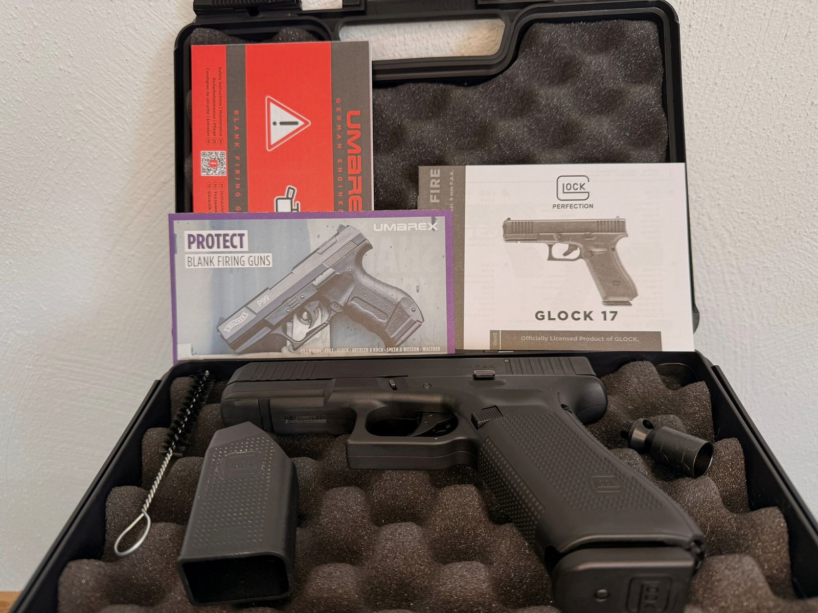 Glock 17 Gen5 P.A.K. 9mm geblackt