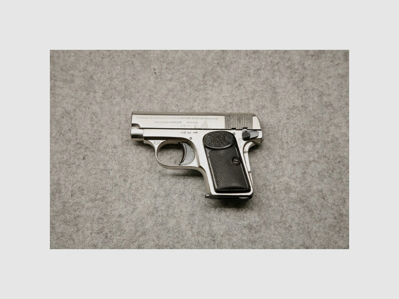 Westentaschen-Pistole FN Browning Modell 1906, Kaliber 6,35 mm Browning