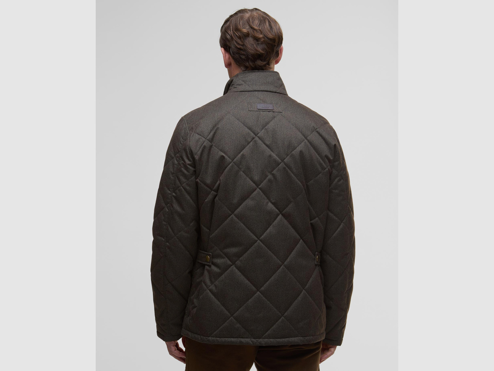 BARBOUR Chaqueta Acolchada de Invierno Shoveler Oliva
