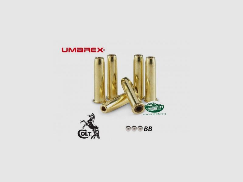 UMAREX Douilles de rechange billes sphériques BB pour revolver Colt SAA45