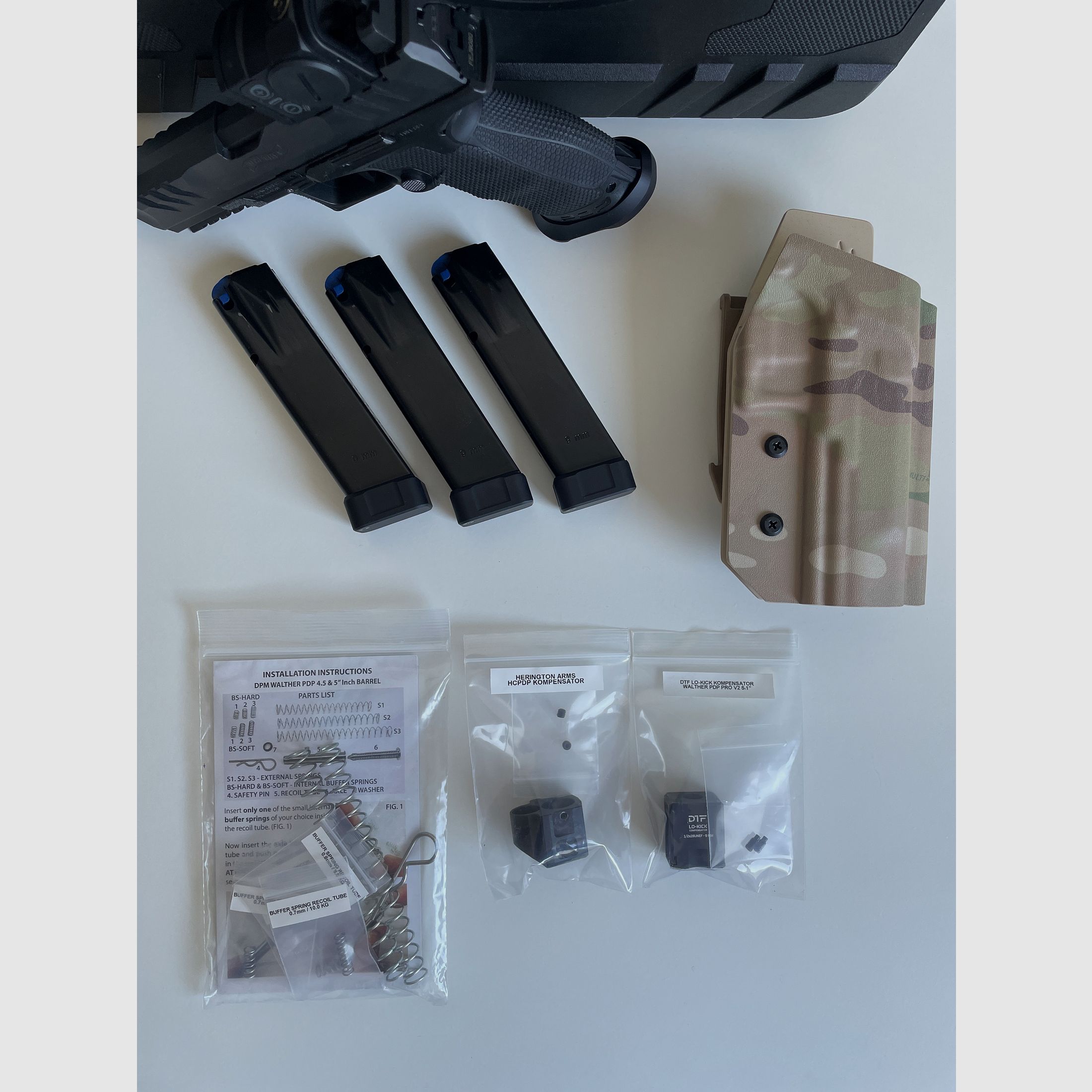Walther PDP Pro V2 5,1“ + accessoires