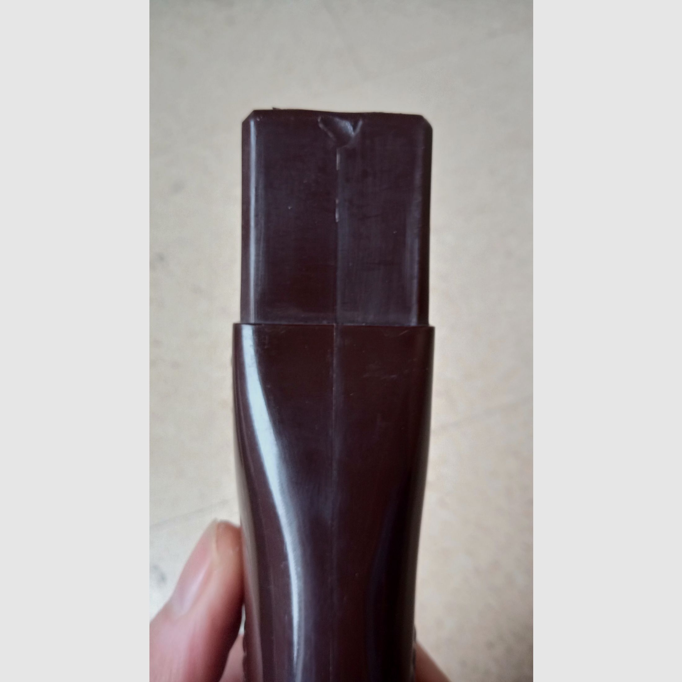 Original East German plastic fixed stock for the MPi-KM manufacturer VEB Wiesa in absolutely best condition // GDR NVA / AKM