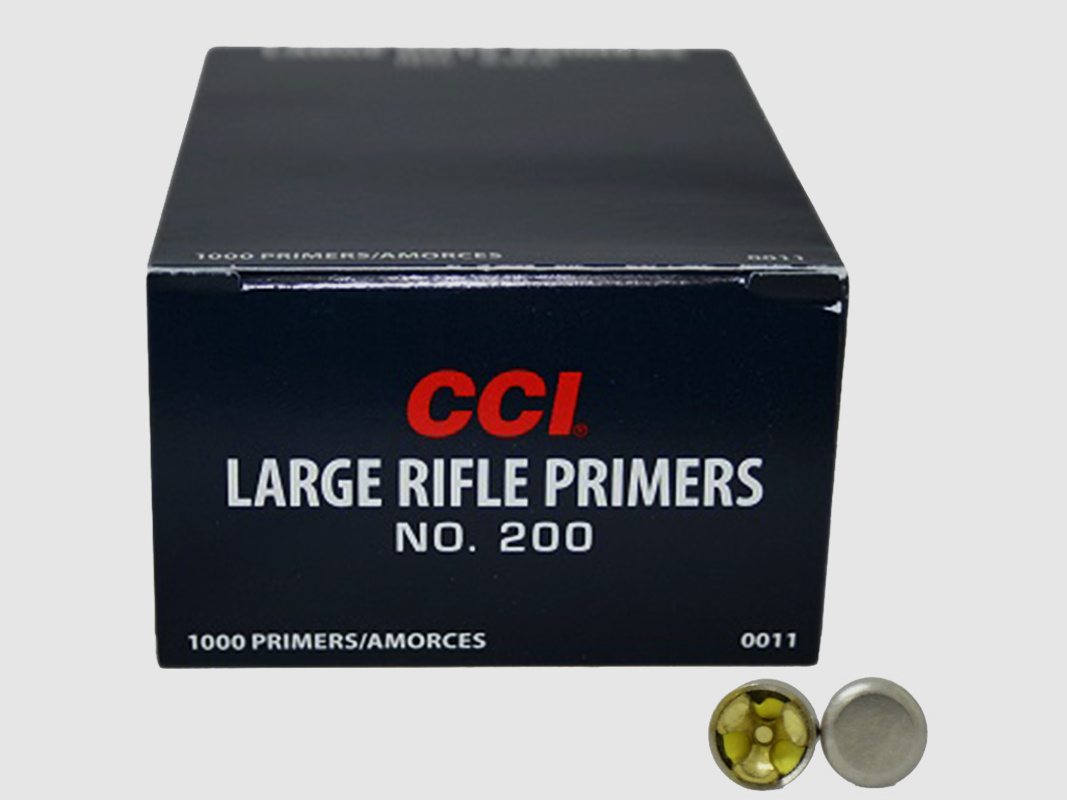 CCI Zündhütchen 200 Large Rifle 1000 Stück