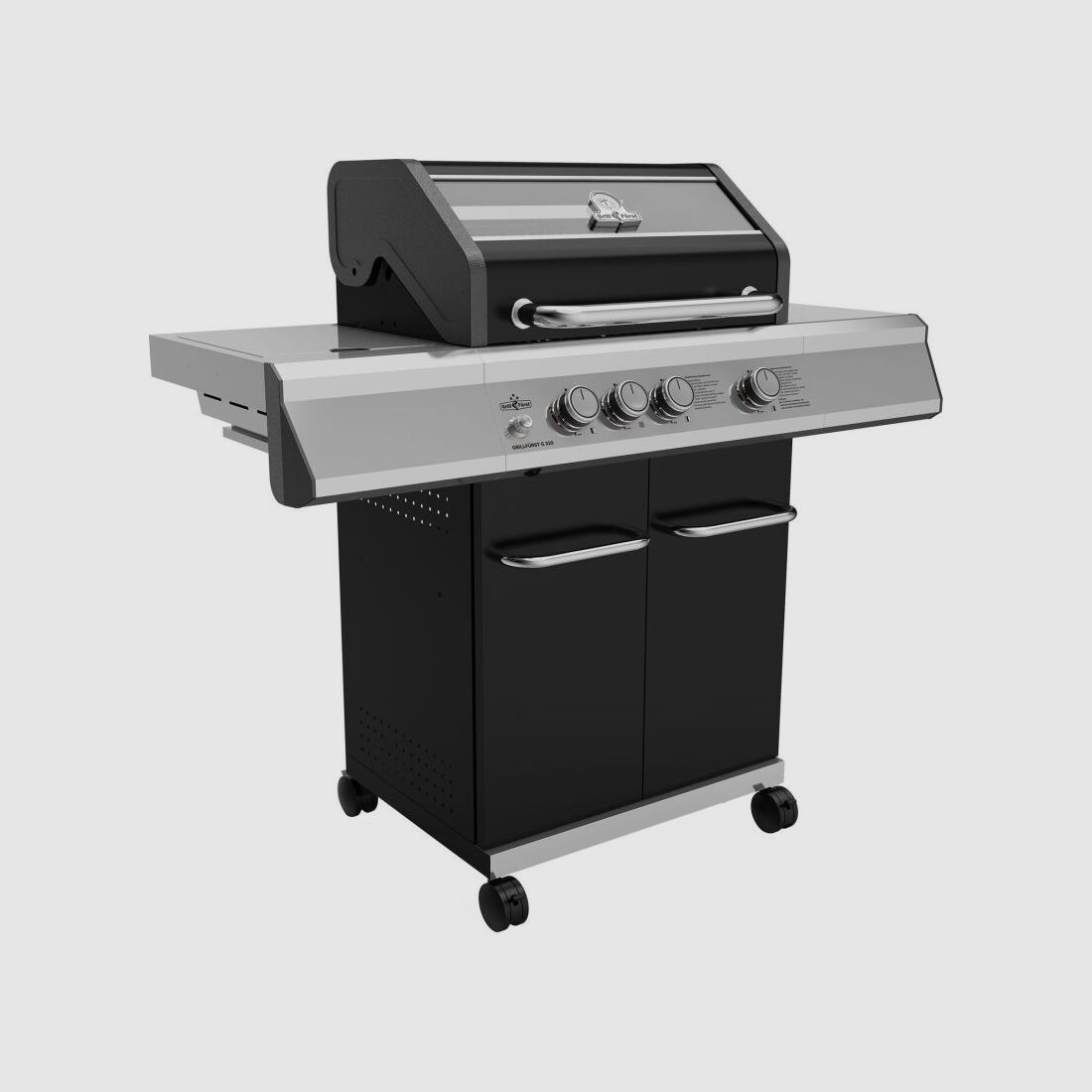 Grillfürst Gasgrill G310G mit Guseisen Rosten