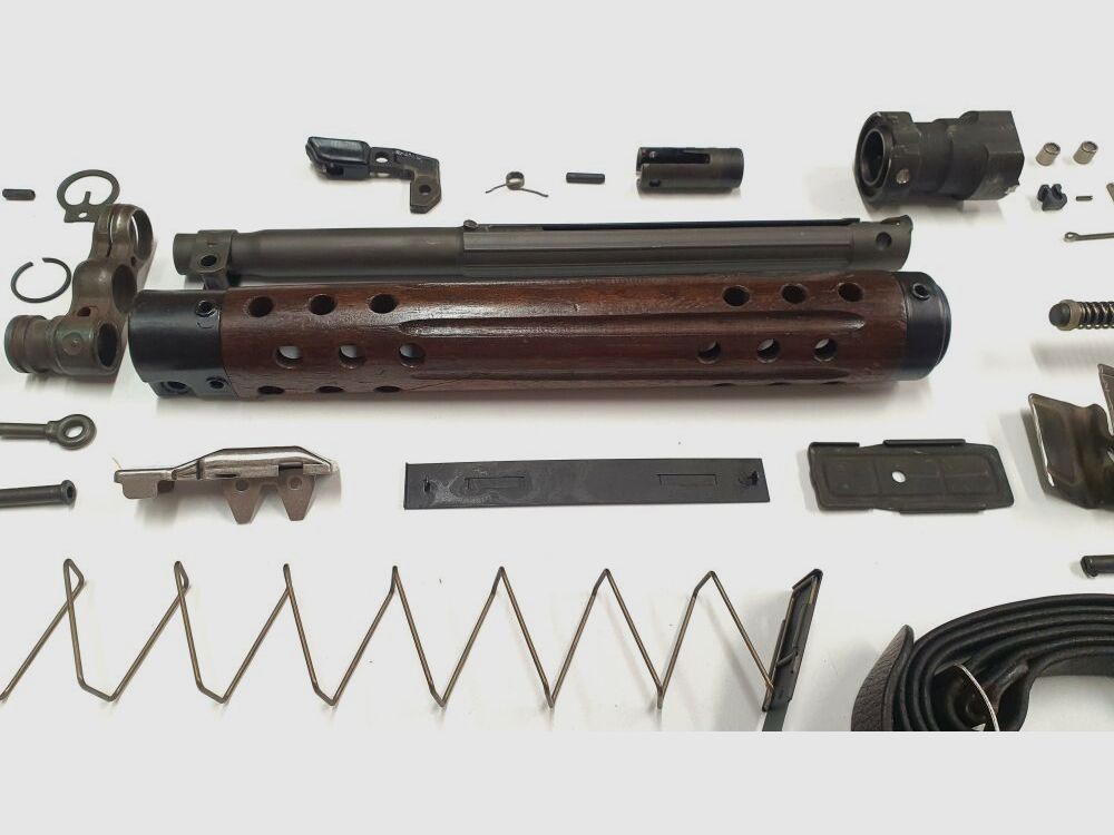 original Heckler & Koch set di parti libere G3 NATO Heckler & Koch incluso il calcio in legno