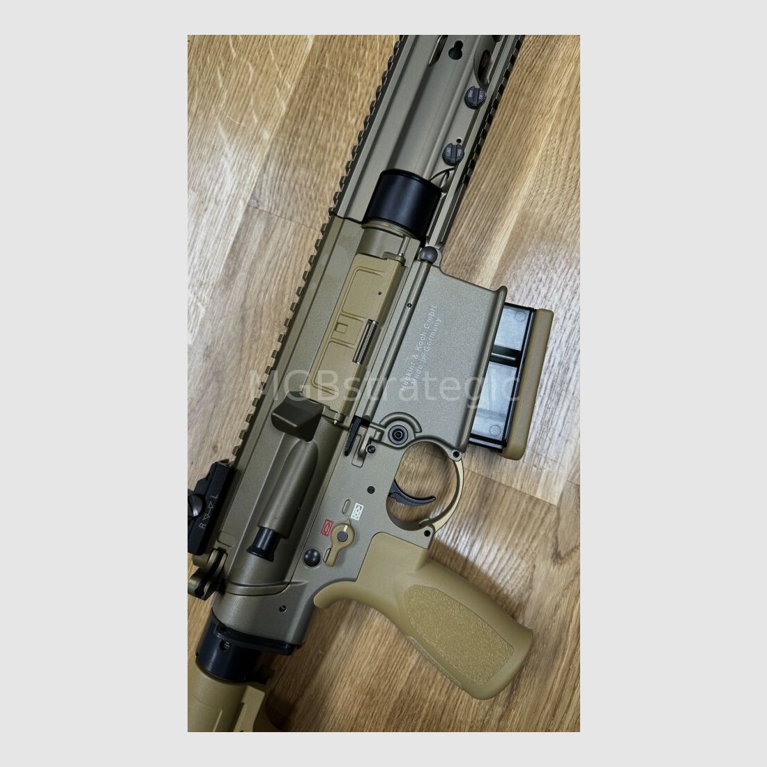 Heckler & Koch MR308 A3 13" - halbautom. Büchse .308 Win. Farbe sandfarben / RAL8000 - H&K MR 308 A3 - zivile Version des H&K 417 / H&K G27k