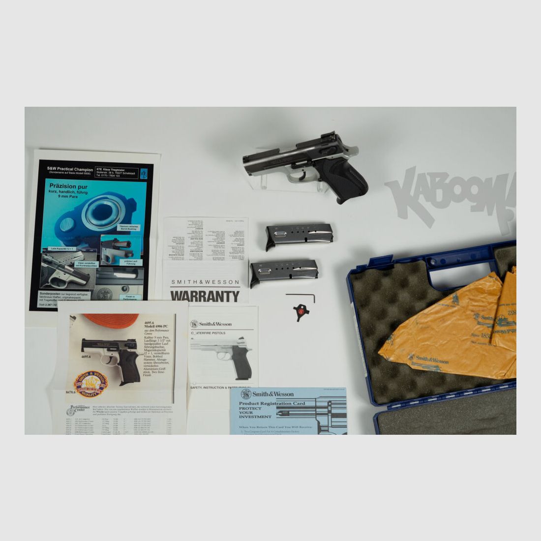 Smith&Wesson Performance Center 6906 PC in 3,5 Zoll - Sammlerstück