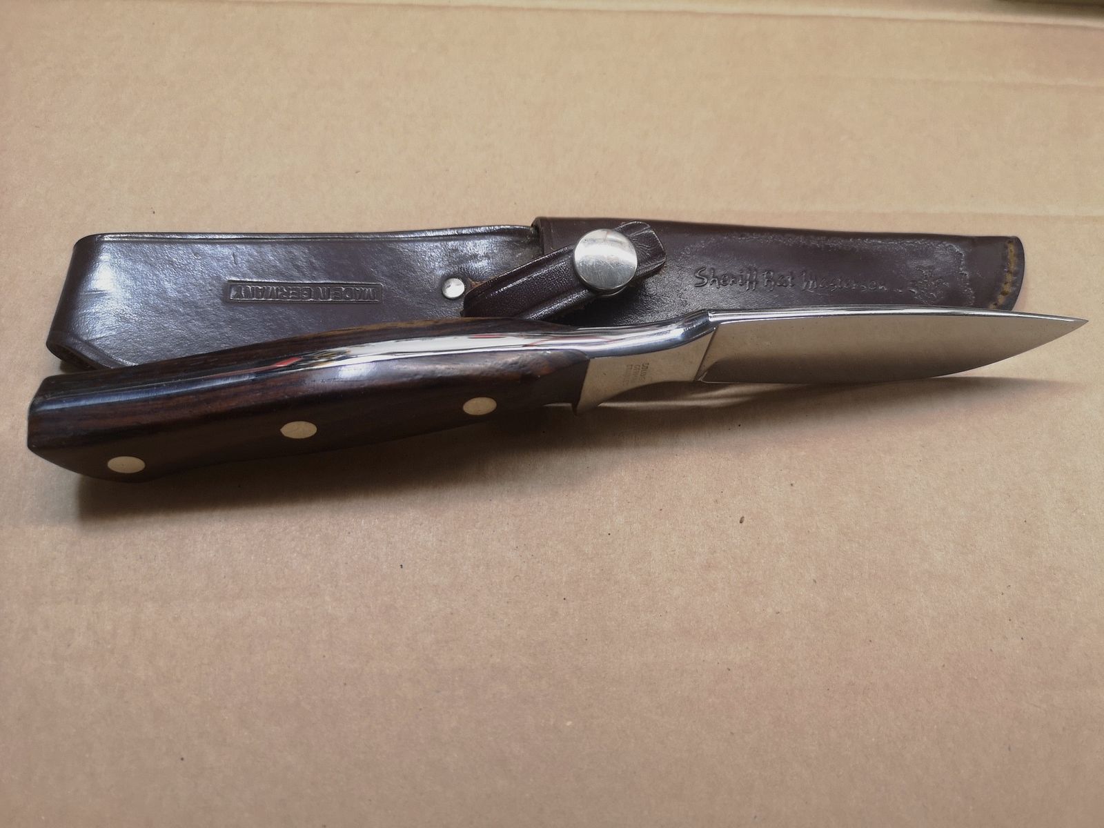 Jagdmesser Sheriff Bat Masterson 