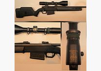 Remington 700 en .300 WinMag avec nouveau stock Magpull