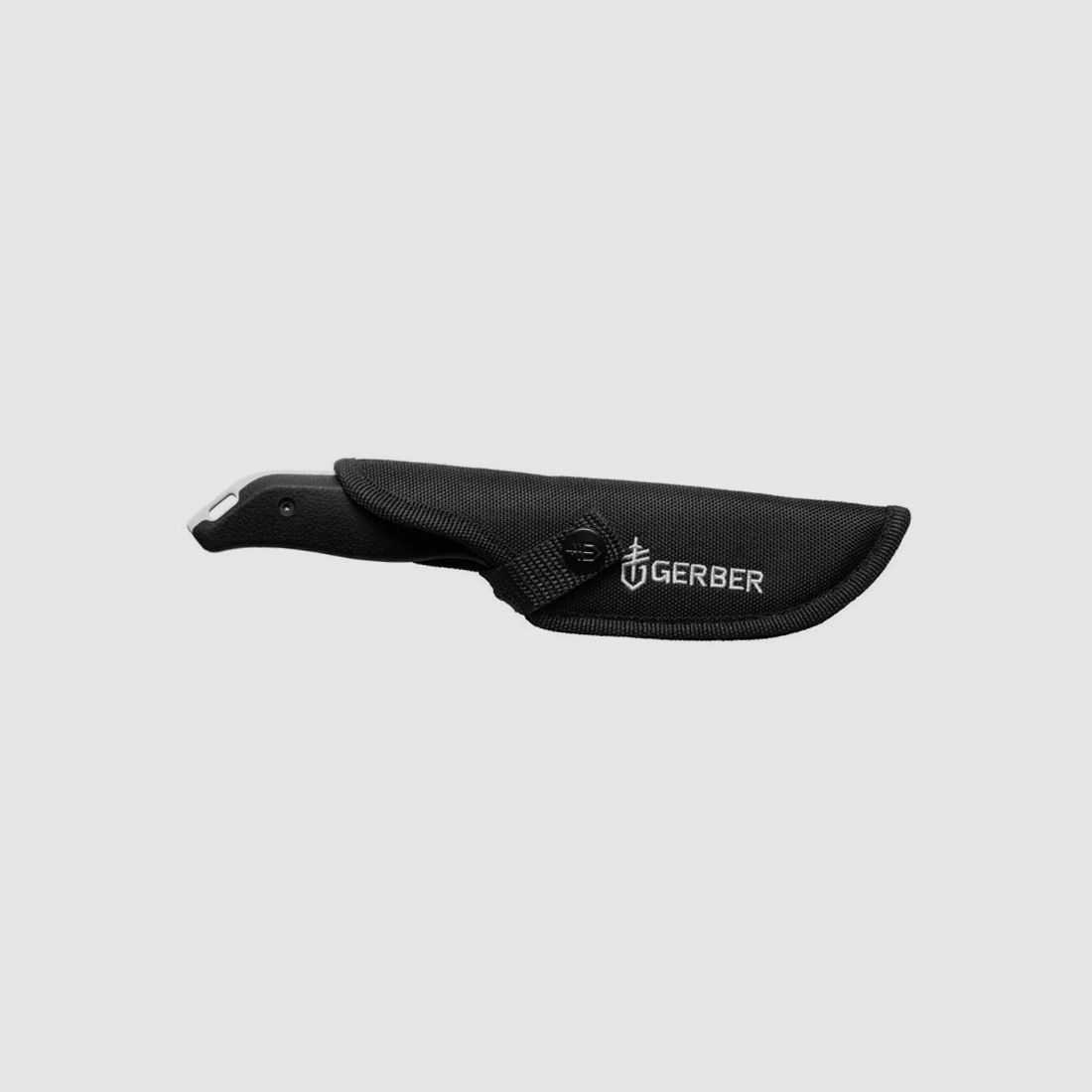 Outdoormesser GĂĽrtelmesser Gerber Moment Fixed Blade Stahl 5Cr15MoV KlingenlĂ¤nge 9 cm inklusive Nylonscheide (P18)