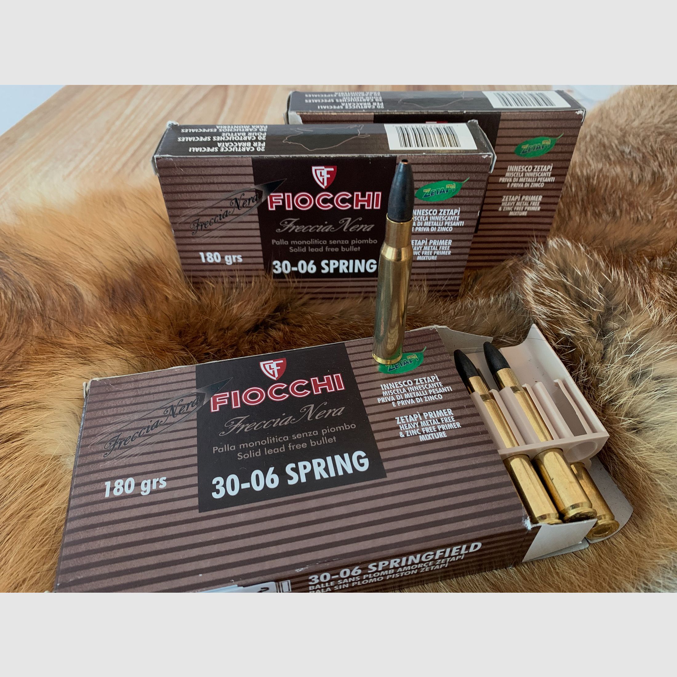 Sonderpreis! 3 volle Packungen 30-06 180gr bleifrei Fiochi Freccia Nera