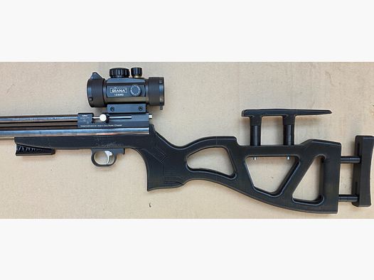 Empuñadura / stock para Diana Chaser Bandit Airbug PETG negro #01