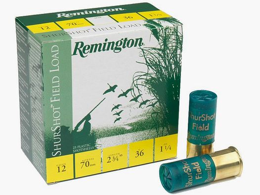 Jachtpatronen 12/70 REMINGTON Shurshot 36gr. P-5