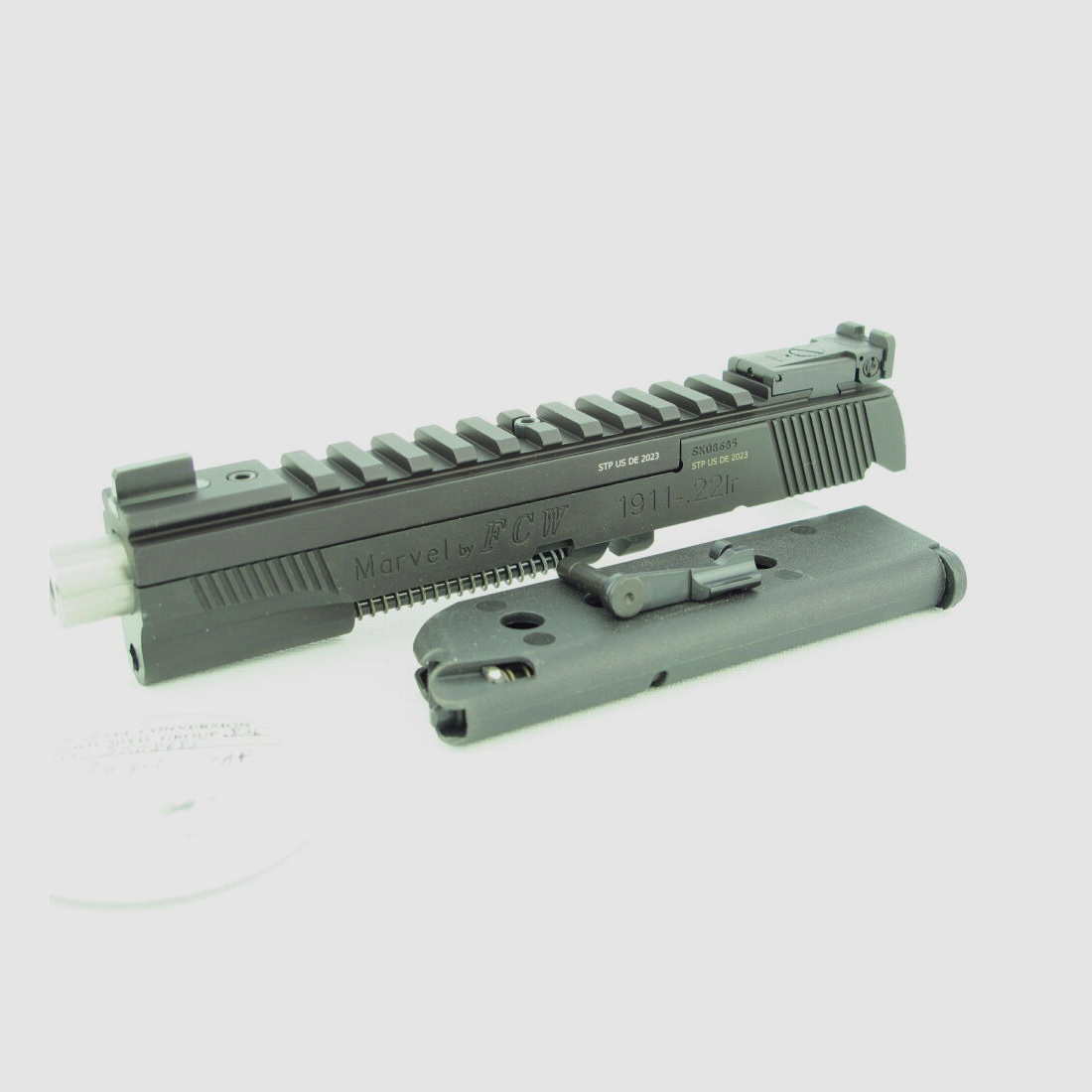 System wymiany Marvel 1911 .22 lfB. 5,5" pasujący do Les Baer, STI, SVI, STP, Kimber, Springfield, Hugo itd...