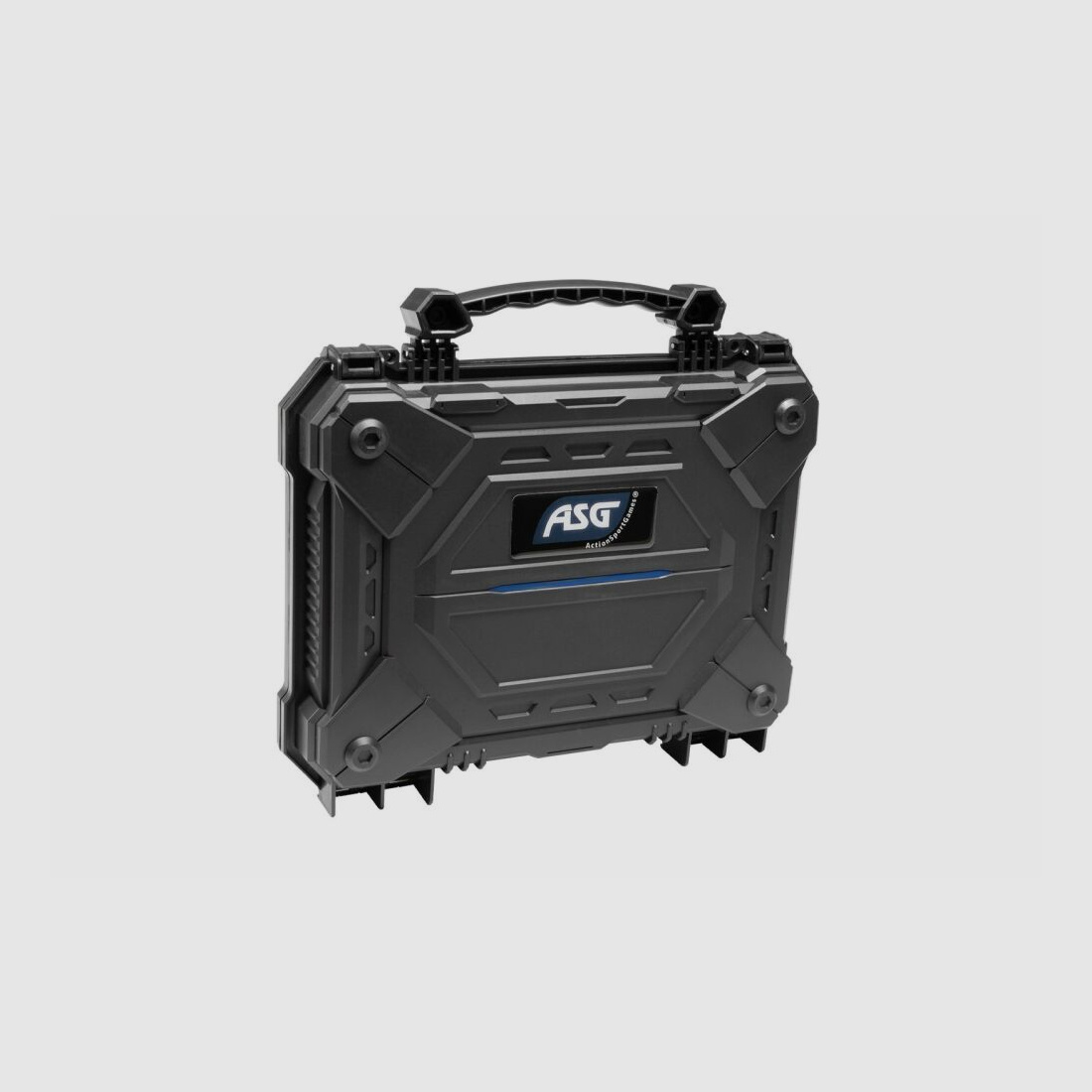 ASG Pistol Case Tactical Black, Padlock Loops, Waterproof, IPX-7