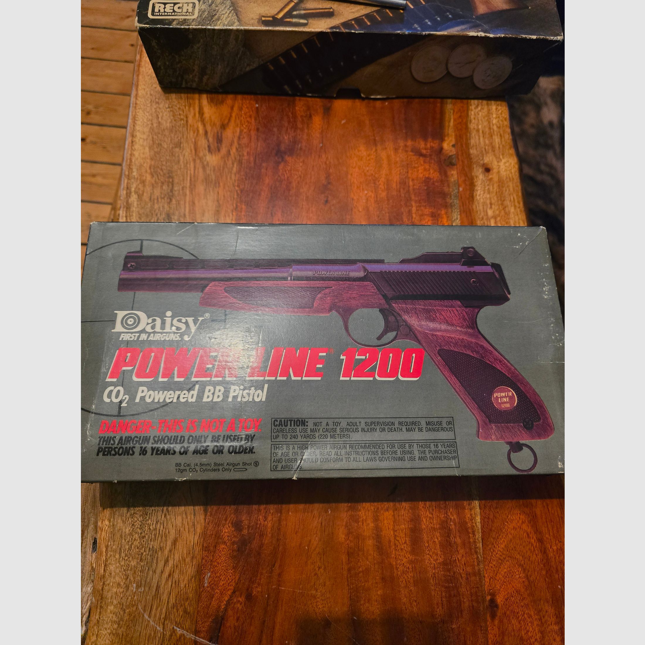 Pistola ad aria compressa Daisy Power Line 1200 co2 vintage