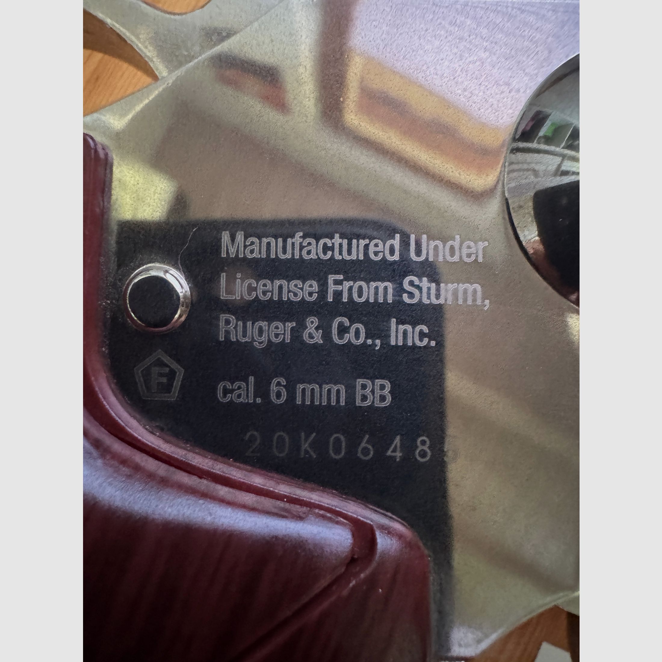 Ruger SuperHawk 8" 4J :)