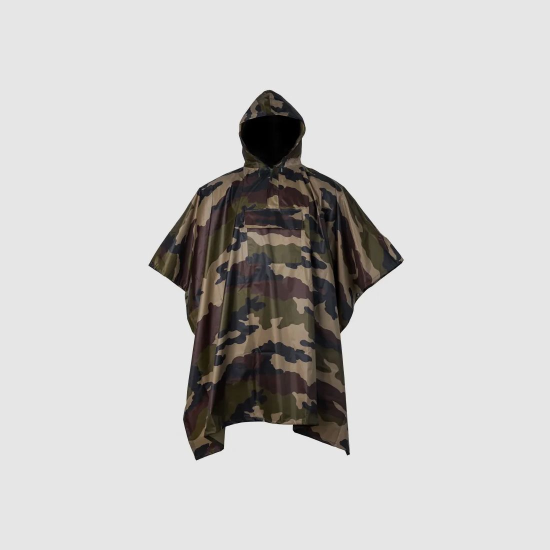 Poncho Camouflage CE avec Poche à Rabat - Polyester Imperméable, image 2 sur 7