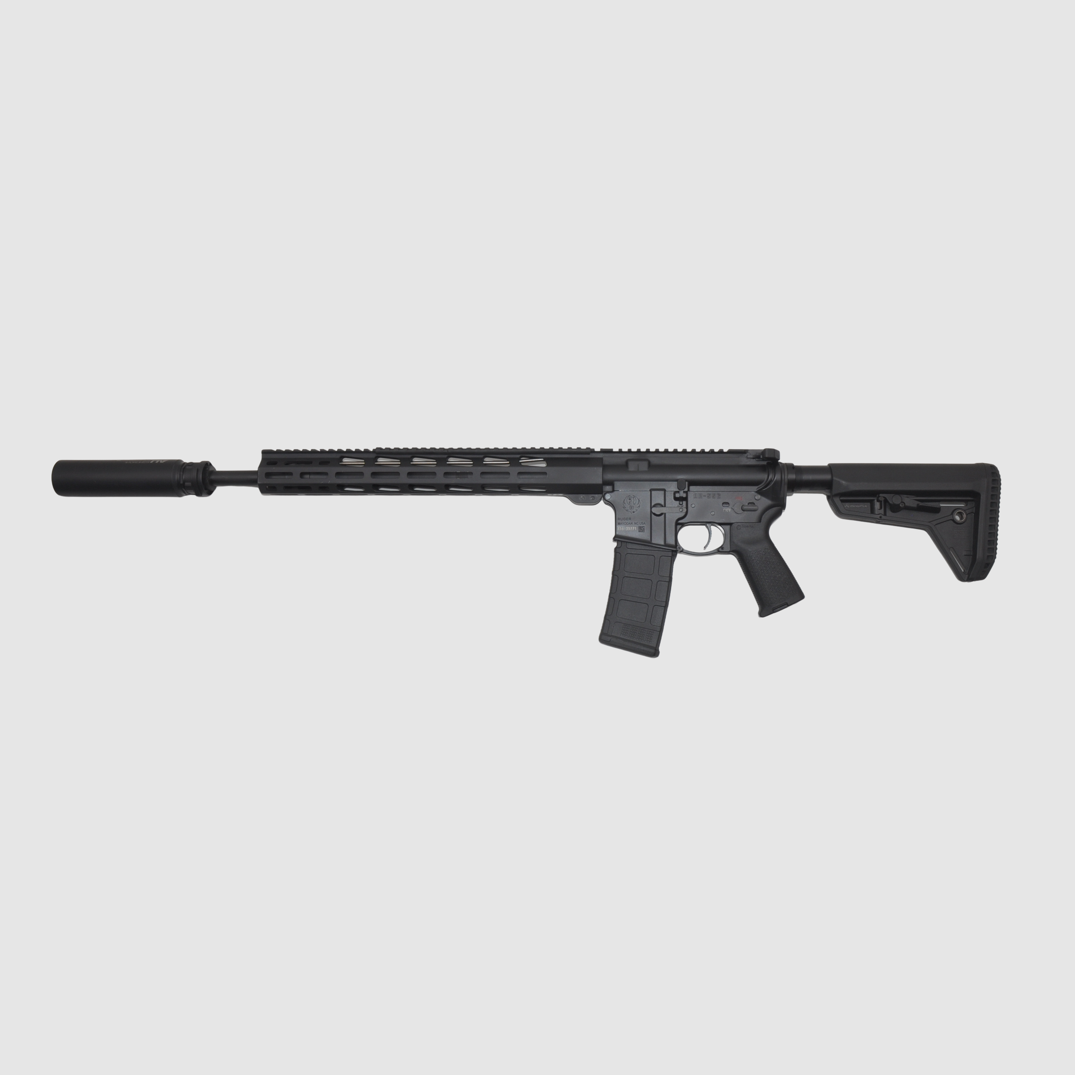 Ruger AR-556 MPR inkl. Schalldämpfer