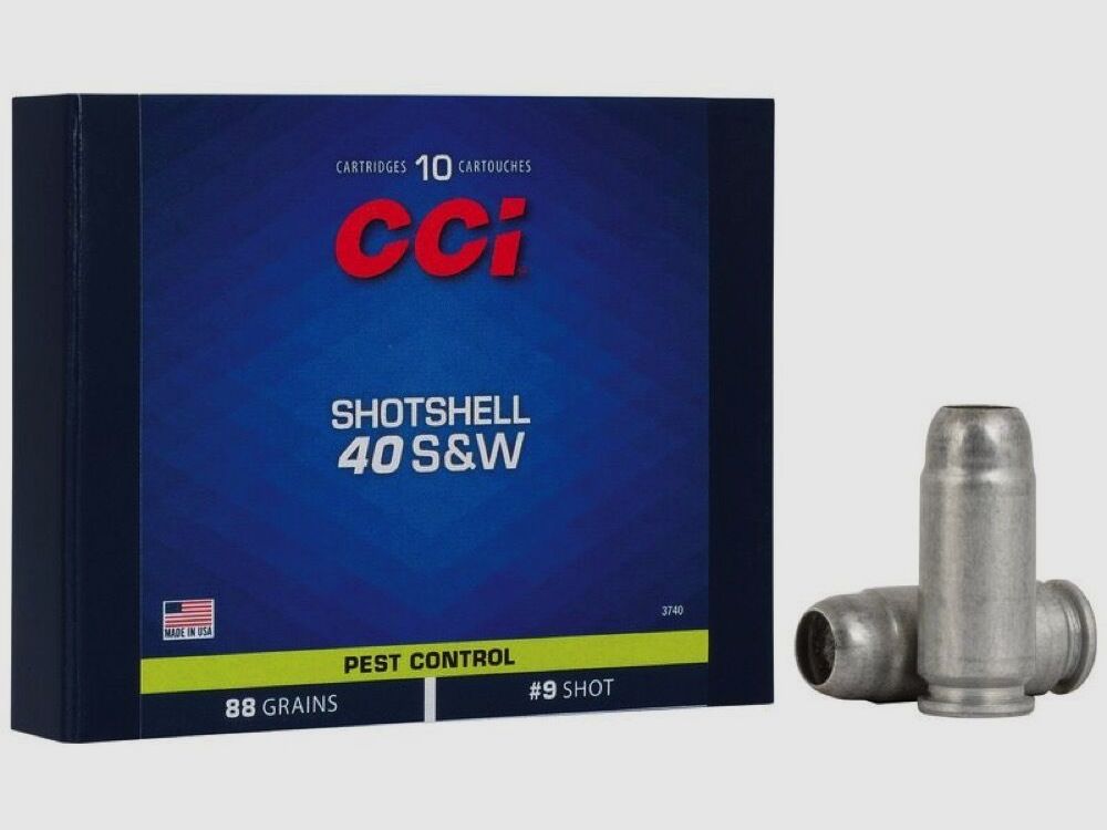 CCI Shotshell 88grs Nr9 10St .40S&W