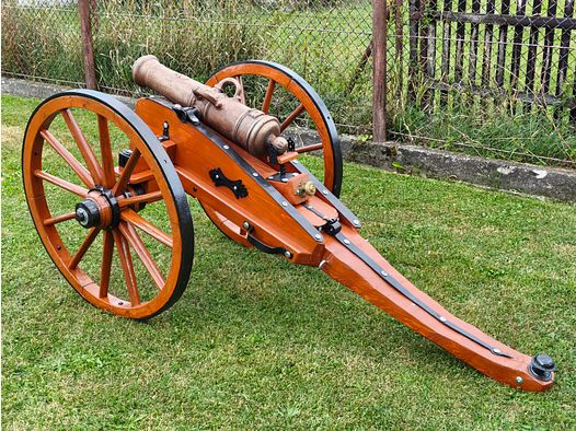 cannon Napoleonic style made of cast Free delivery