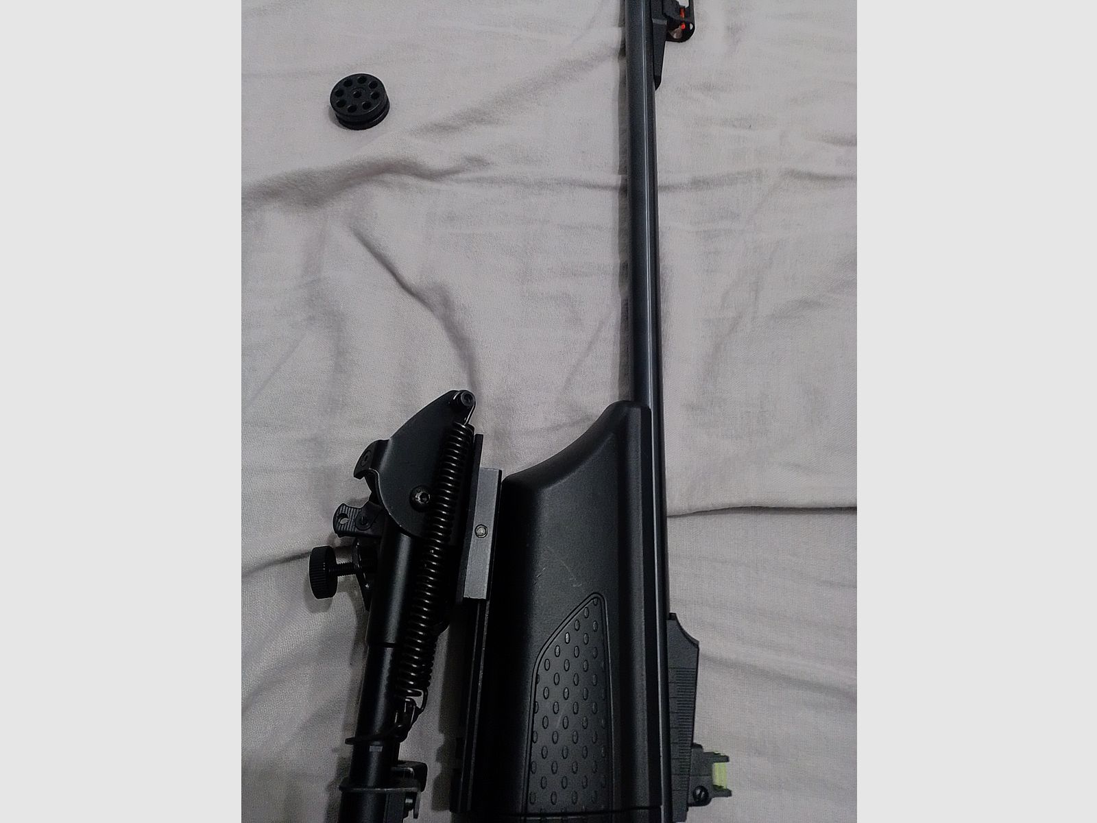 1 x Airmagnum Hämmerli 4,5mm CO2 Gewehr Tasche 2 Magazine Nördlingen Neuwertig