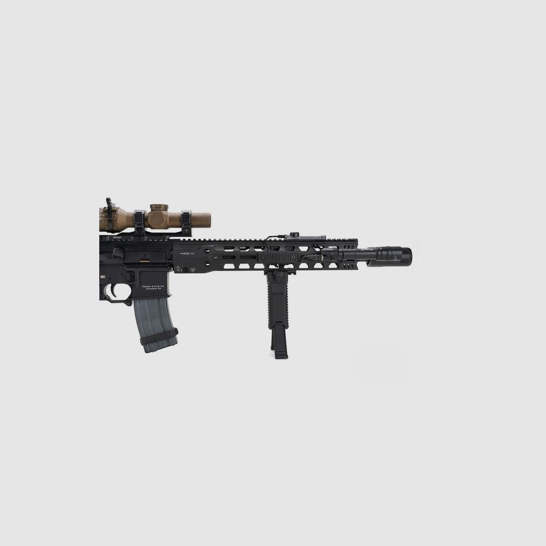 STRIKE INDUSTRIES (PICATINNY) STRIKE INDUSTRIES POIGNÉE BIPOD, image 6 sur 7