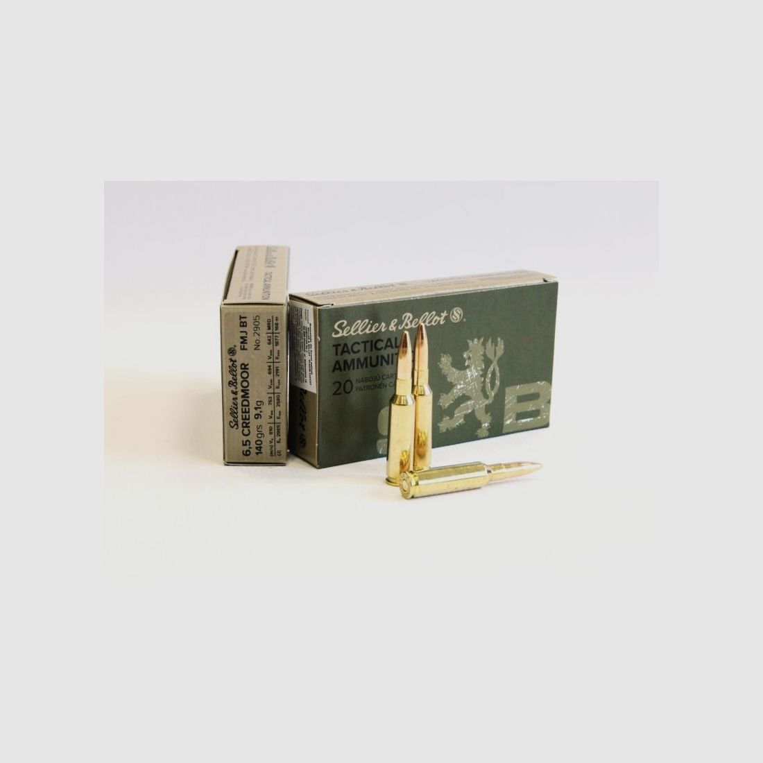 Munitions 6,5 Creedmoor S&B SP 9,1 g