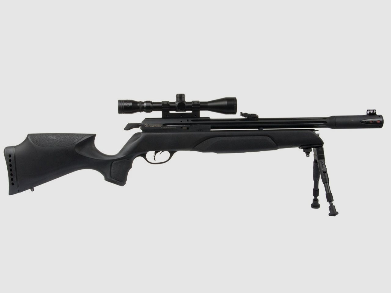 Gamo Arrow 4,5 Pcp im Set mit Zielfernrohr und Zweibein und Pumpe
