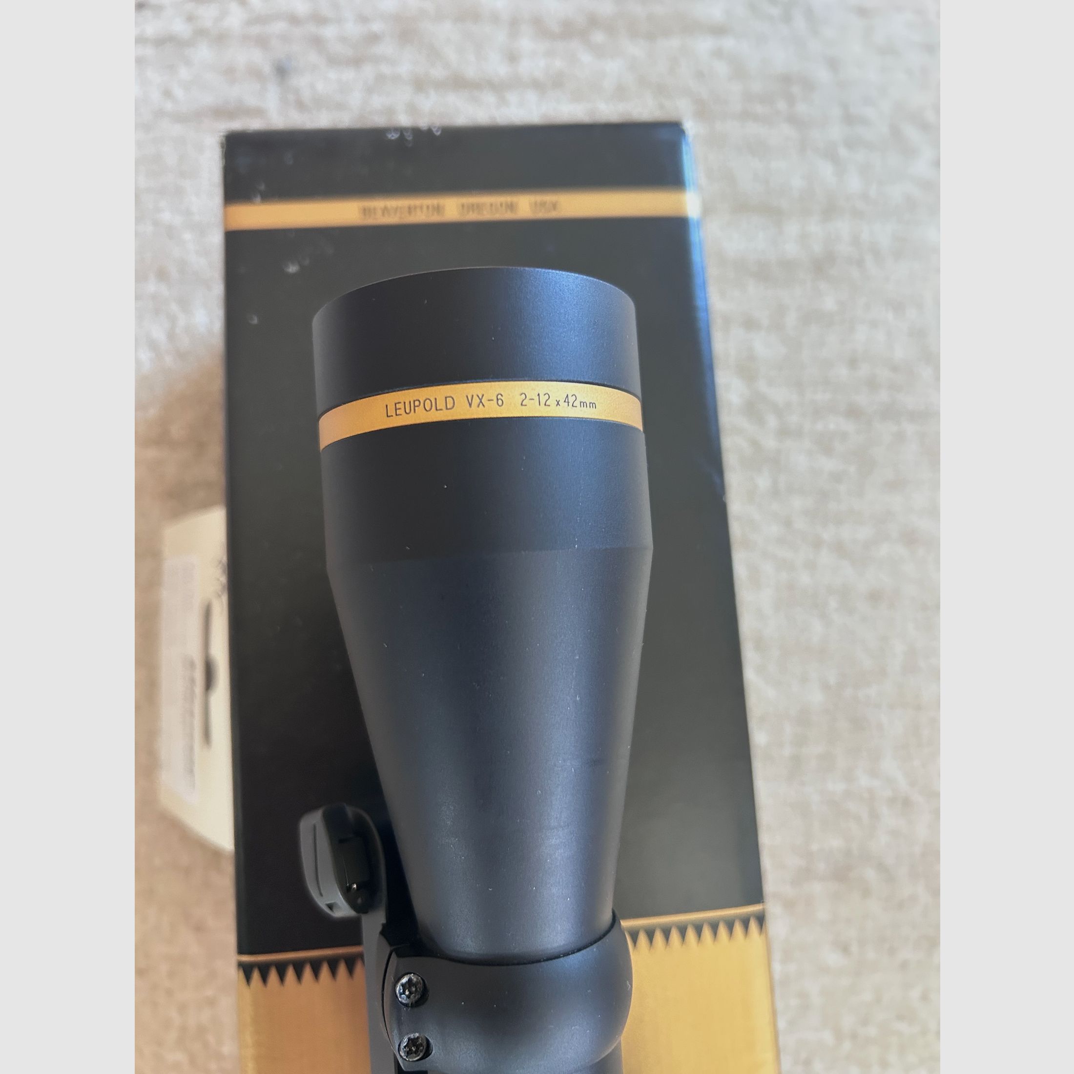 Leupold VX6 2-12x42mm Iluminado Alemán #4 Punto incluyendo BLASER Sattermontage