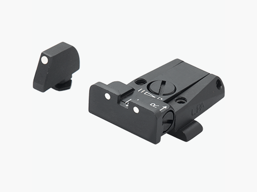 LPA Verstellbares Sight Set für Glock 17-48 (inkl. X-Modelle) 3 Punkte