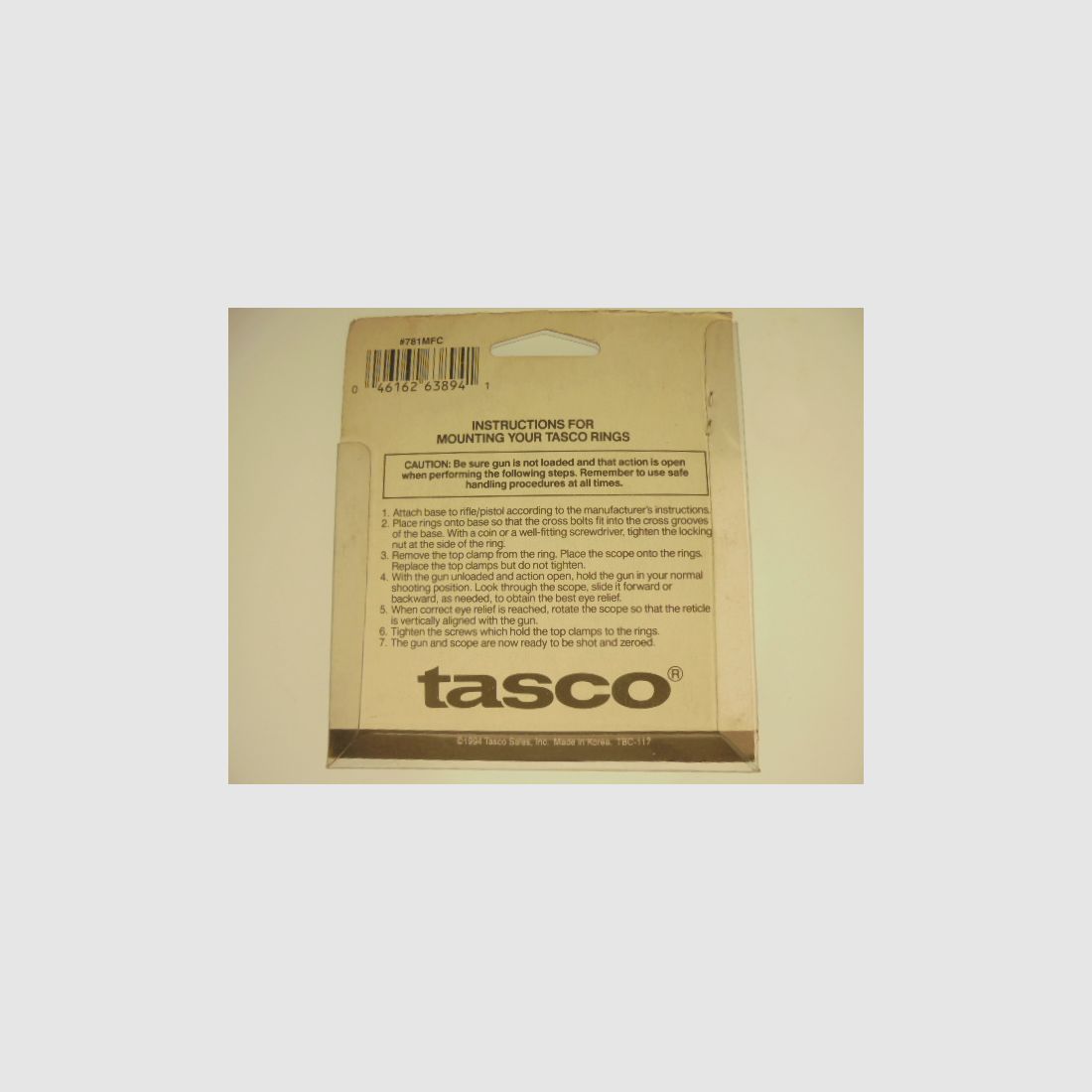 MONTAGE CHROME 30MM TASCO, Bild 5 von 5