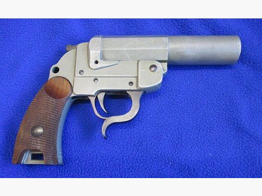 Signalpistole Heym -ehemalige Behördenwaffe- mit Tasche SigPi
