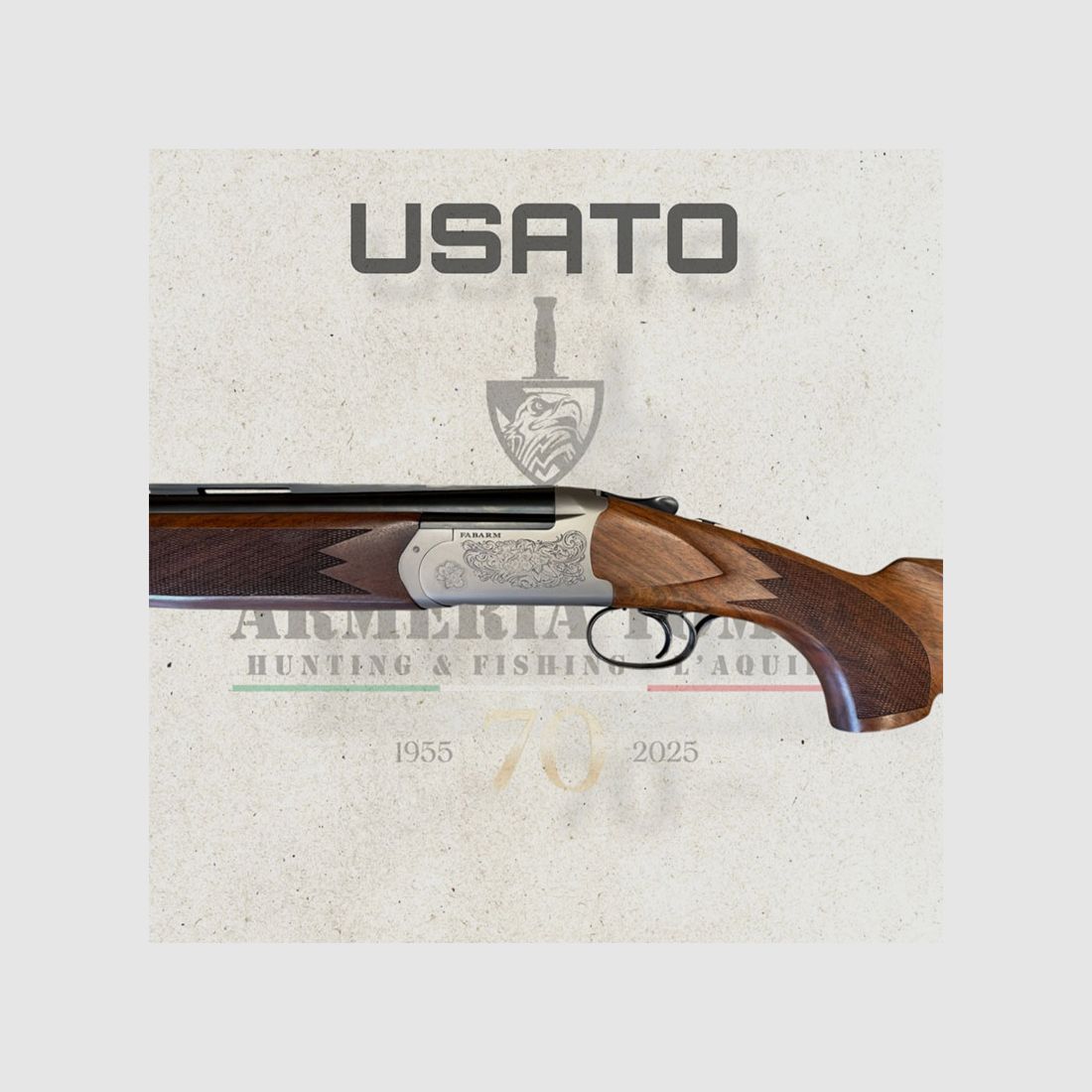UTILISÉ – FUSIL SUPERPOSÉ – FABARM MOD. ELOS C SPORTING cal. 12, image 5 sur 7
