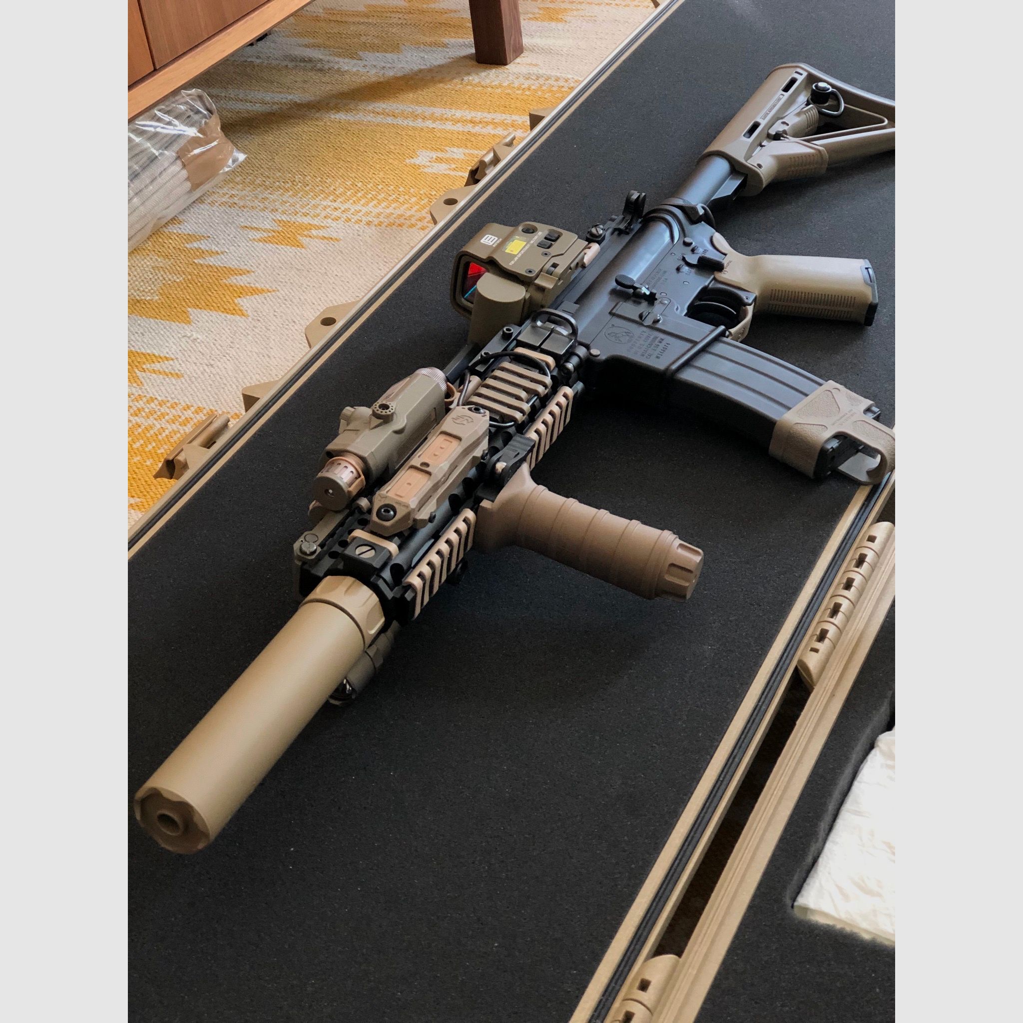 Tokyo Marui MK 18gbb und MK16 URGI AEG, Glock 19X