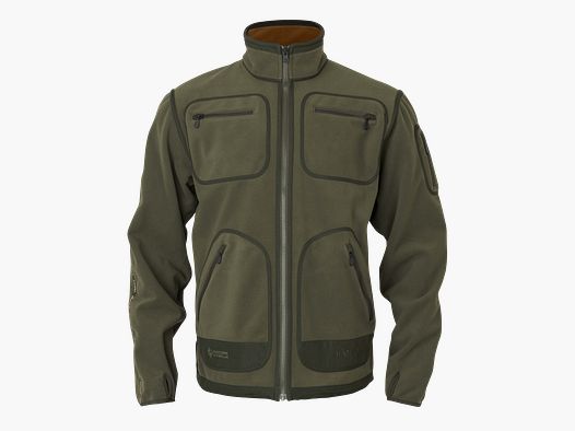 Härkila Kamko Fleece Jacket Green / Brown