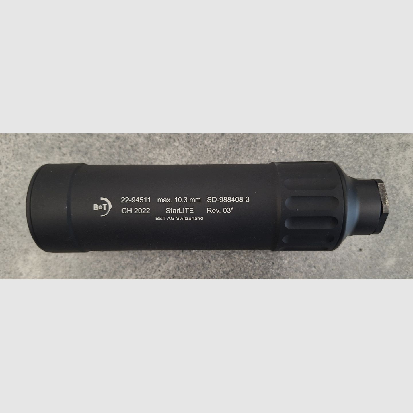 B&T On Barrel Silenziatore Starlite 10.3