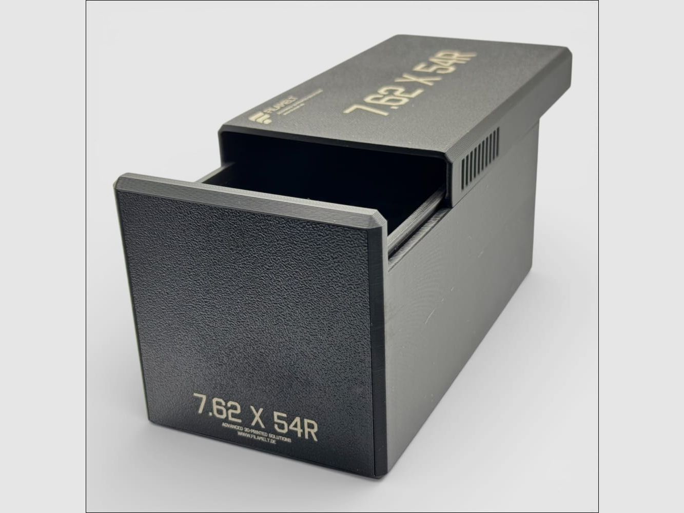 Filamelt Munitionsbox / 7.62x54R / ‘Schiebedeckel’ / Patronenbox, Ammo Box