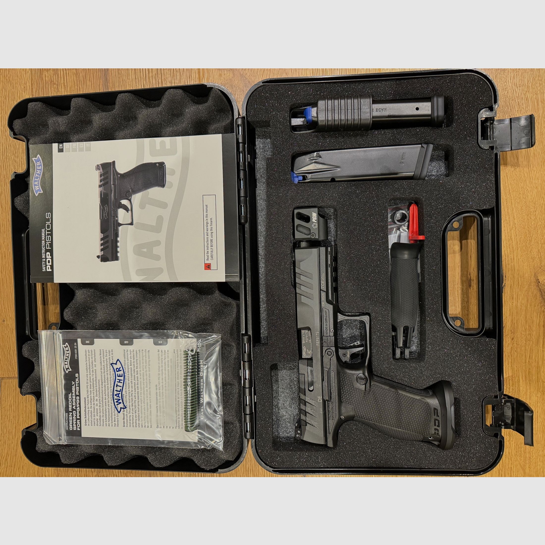 Walther PDP Full Size PRO SD V2 – 5,1" con compensador PGW