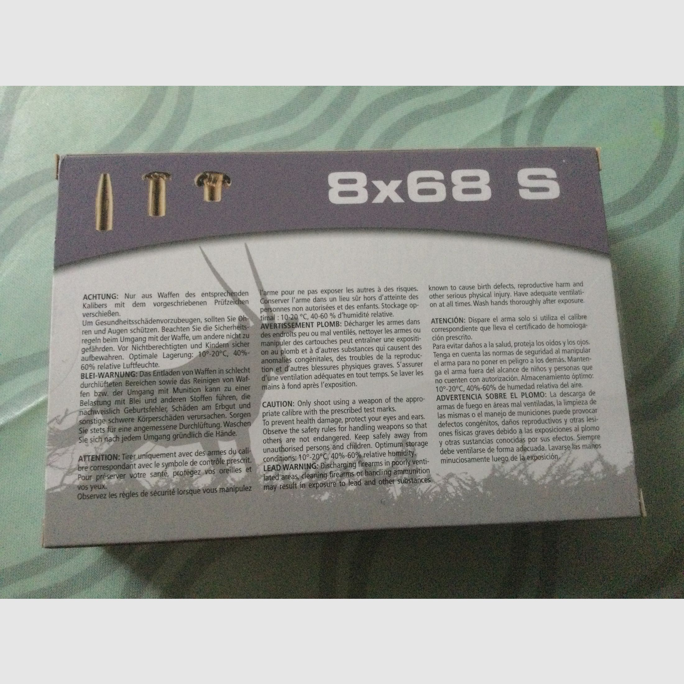 Patrones Blaser CDP 8x68 S