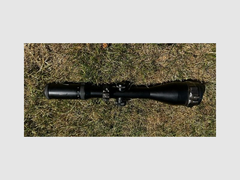 Scope with night illuminated reticle Schmidt & Bender