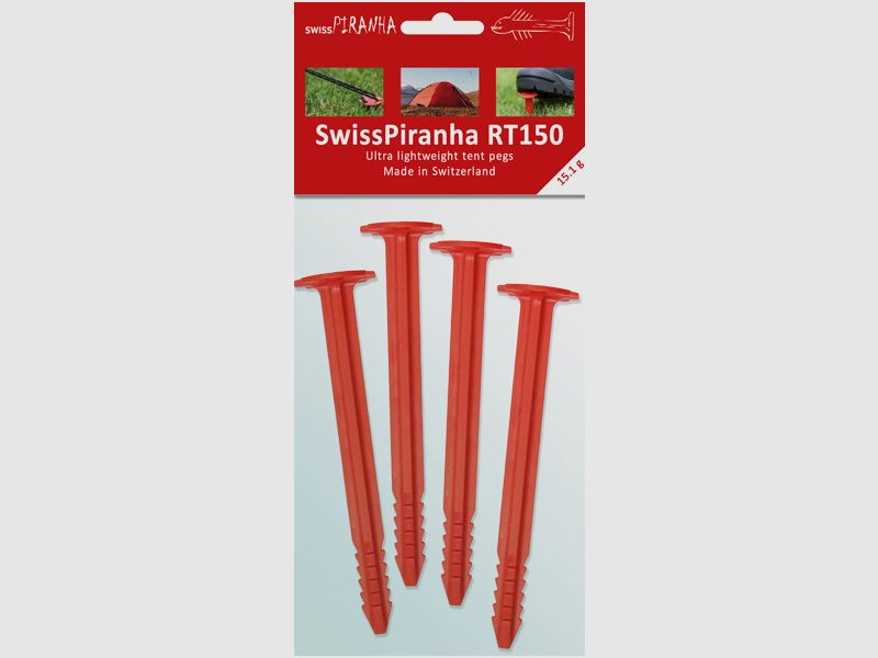 SwissPiranha Pegs RT150 (Set mit 4Stk.)